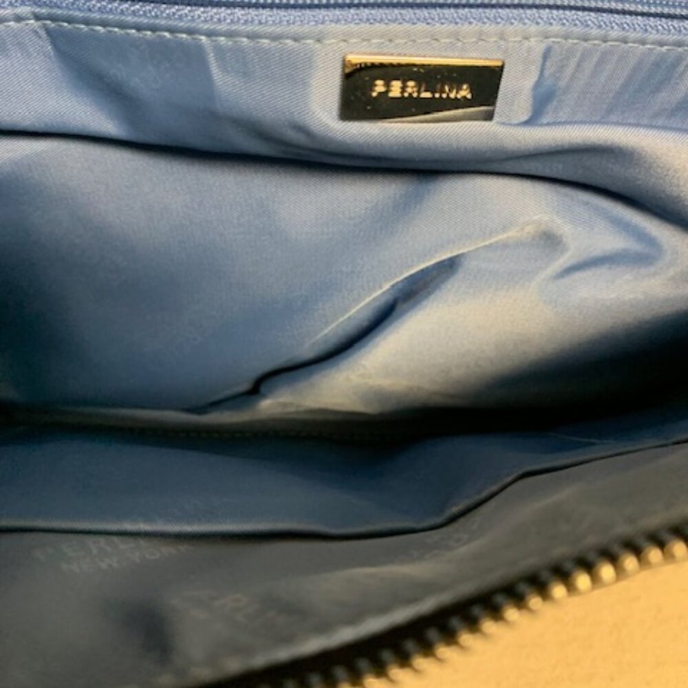 Black Perlina Purse Soft Leather Purse - Picture 5 of 11